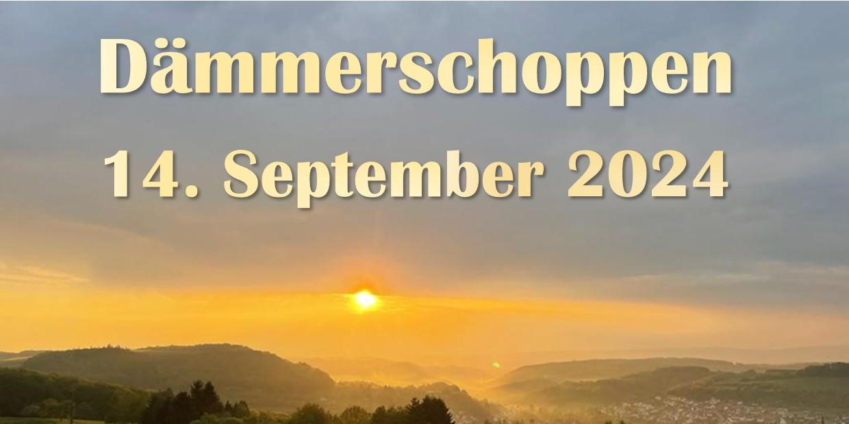 Dämmerschoppen am 14.09.2024
