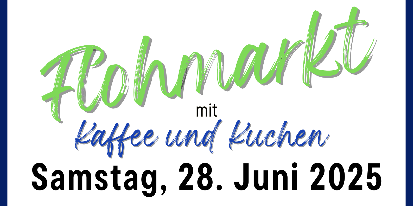 Flohmarkt am 28. Juni 2025