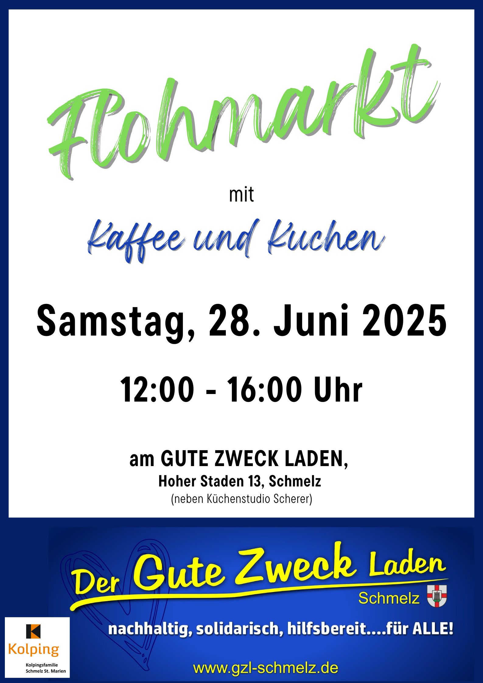 Flohmarkt am 28. Juni 2025
