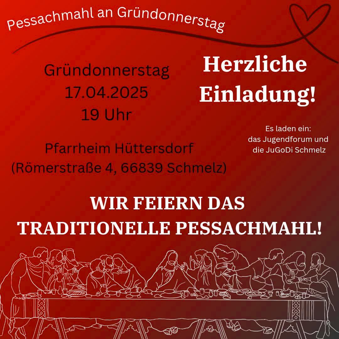 Einladung zum Pessachmahl
