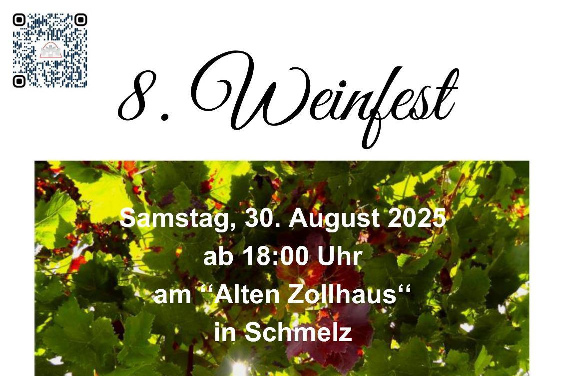 Einladung Weinfest Orgelbauförderverein St. Stephanus