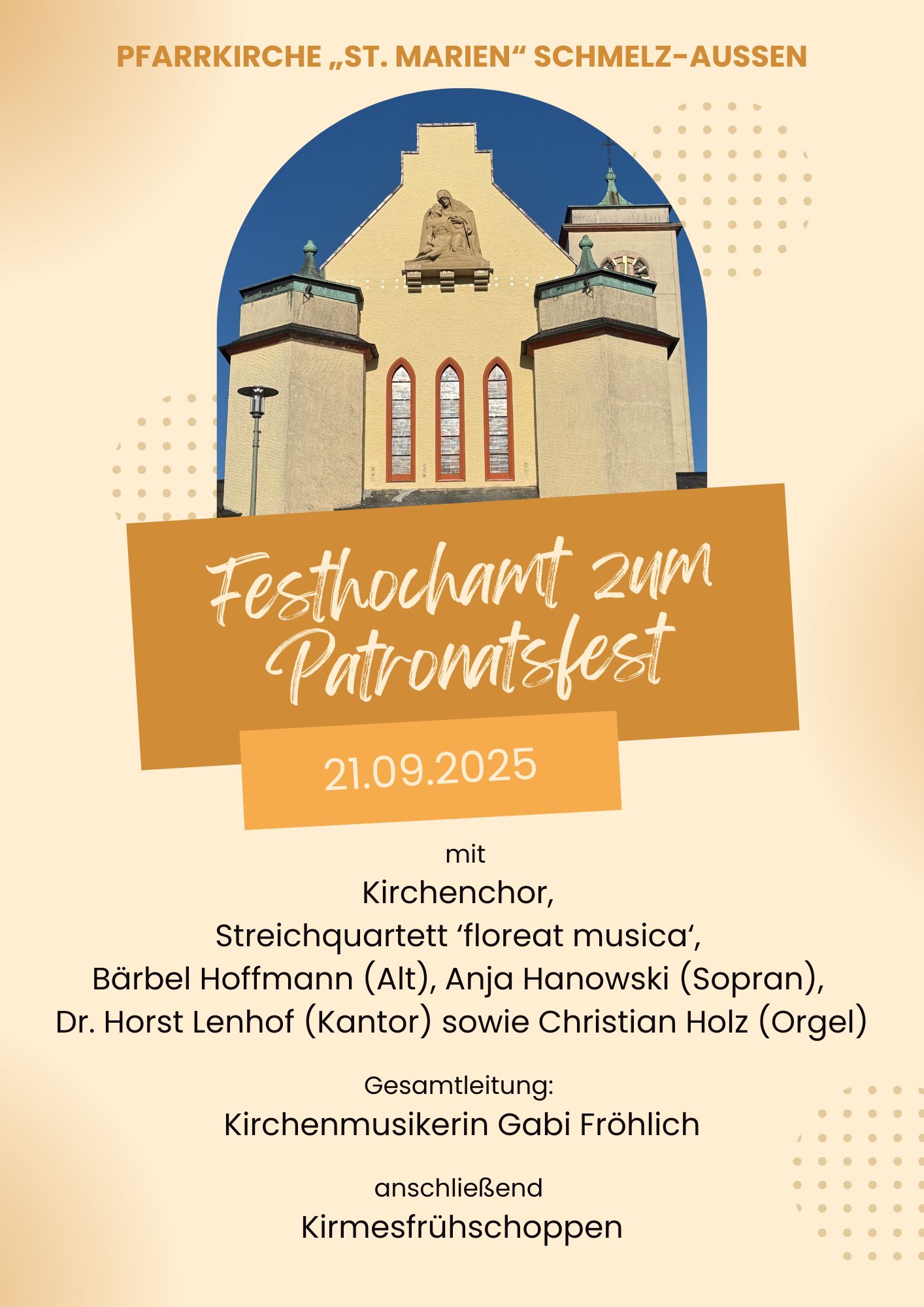 Festhochamt zum Patronatsfest in Außen