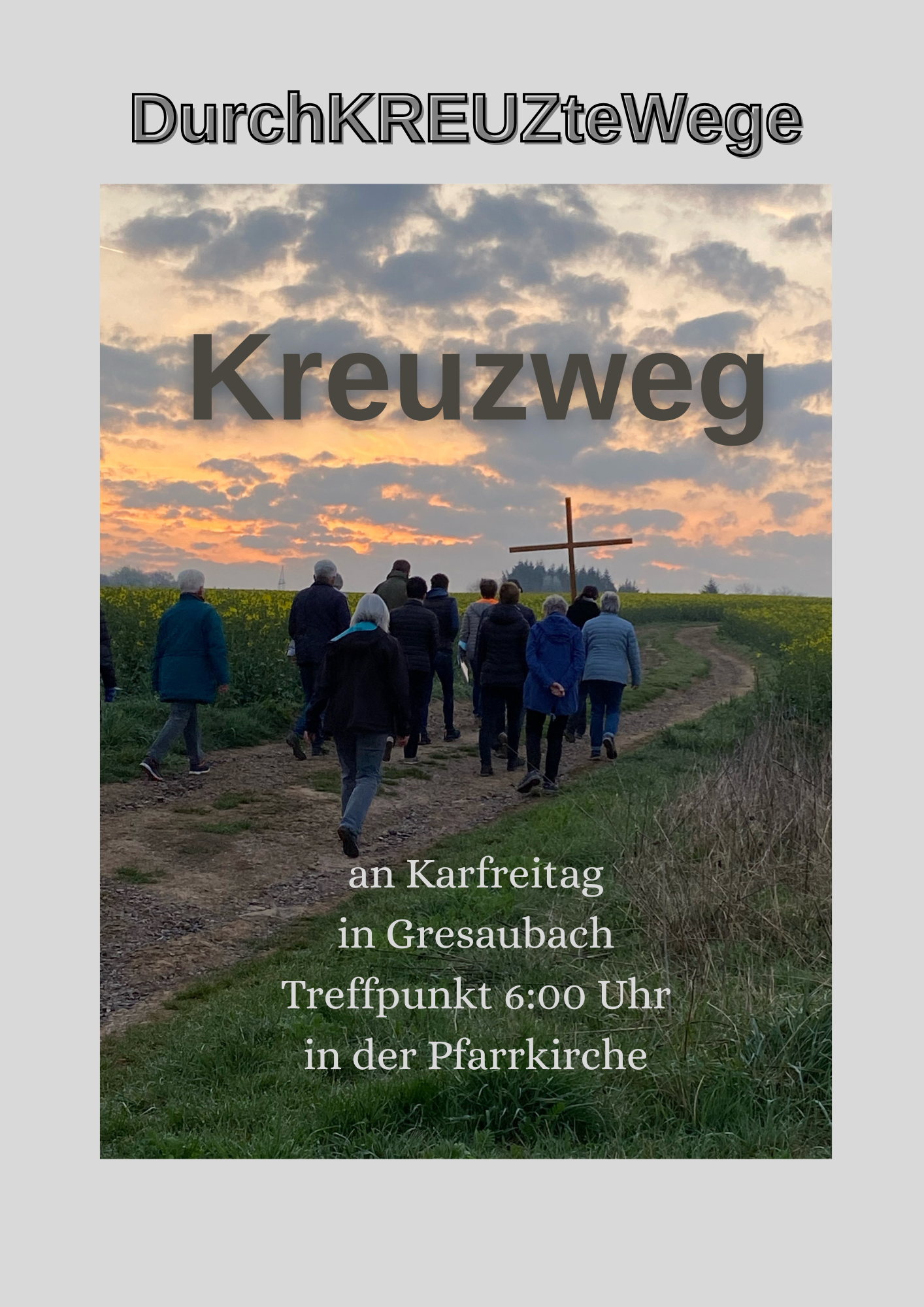 Kreuweg Karfreitag