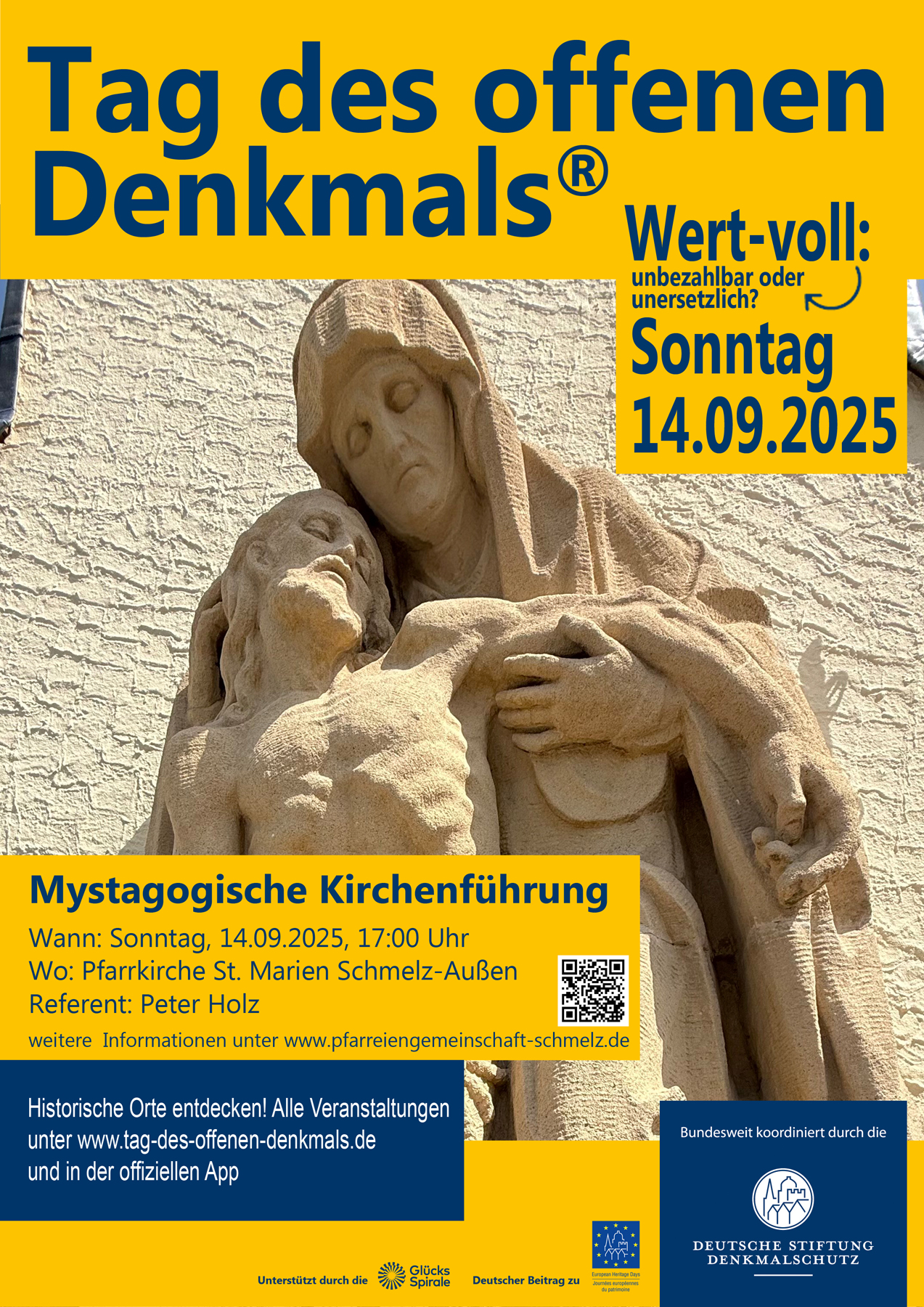 Mystagogische Kirchenführung in Außen am 14.09.2025