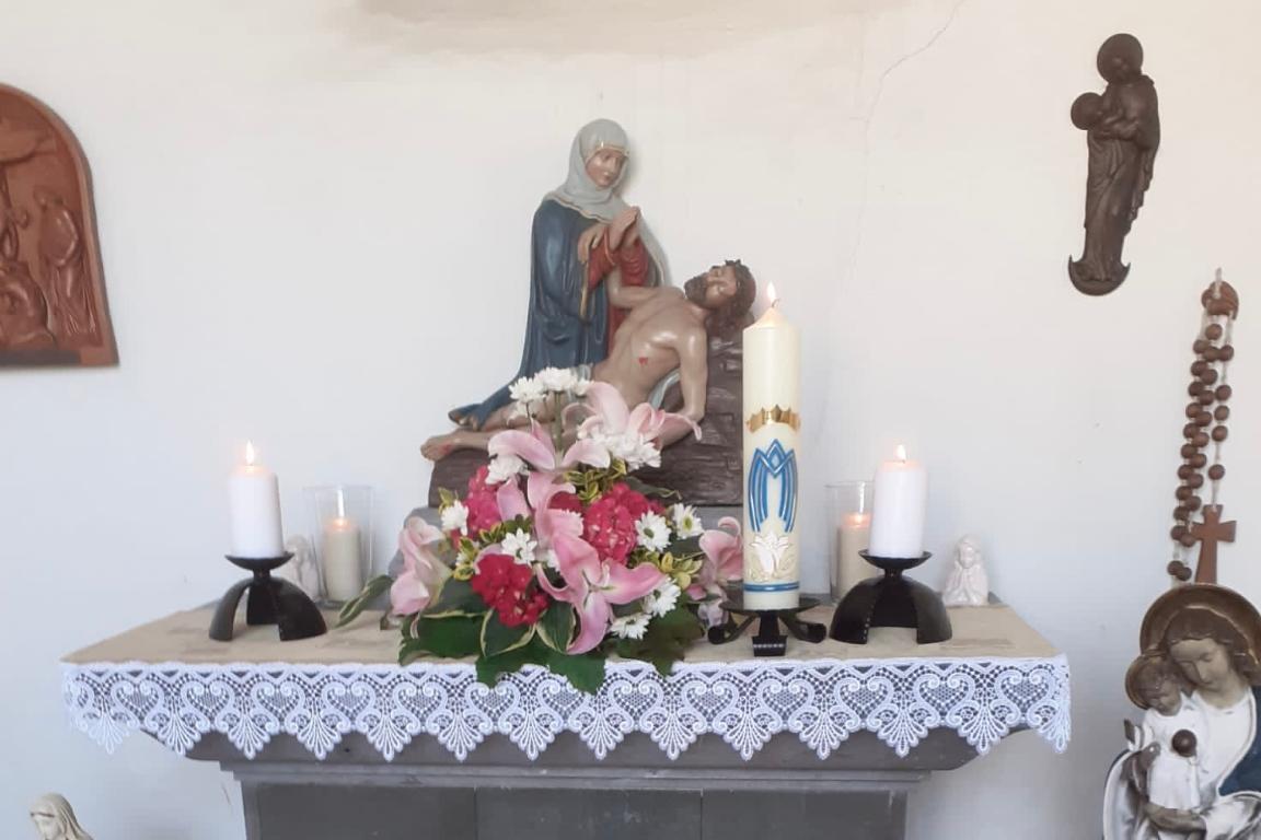 Pieta im Alten Turm Außen