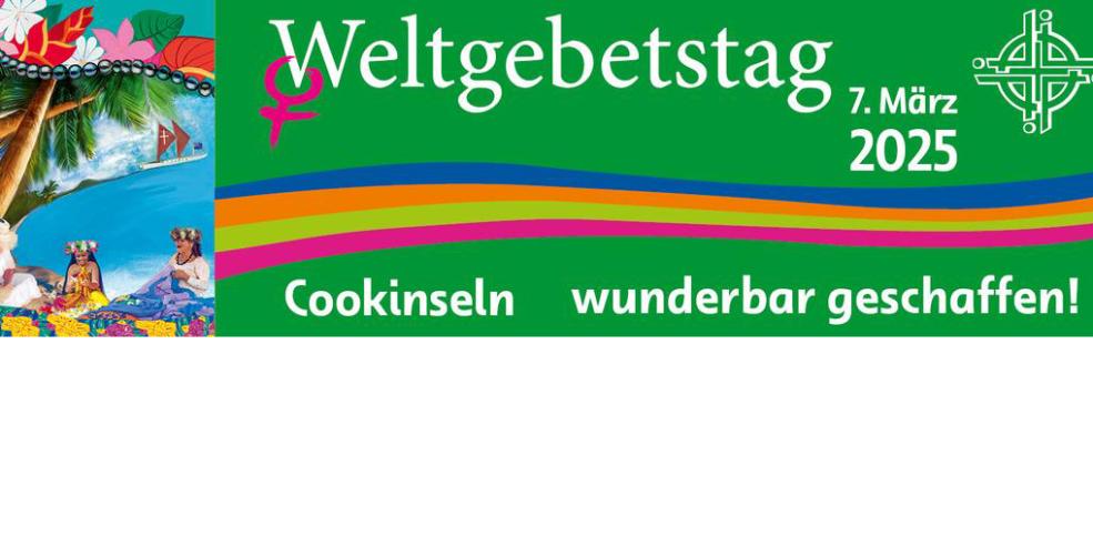 Weltgebetstag der Frauen 2024 - Cookinseln - 'wunderbar geschaffen!'